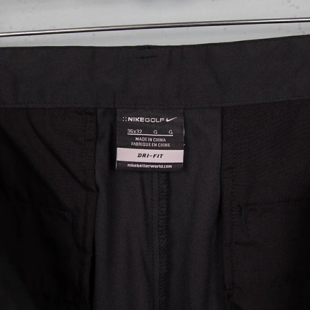 Nike Golf Dri-Fit black pants-36X32
